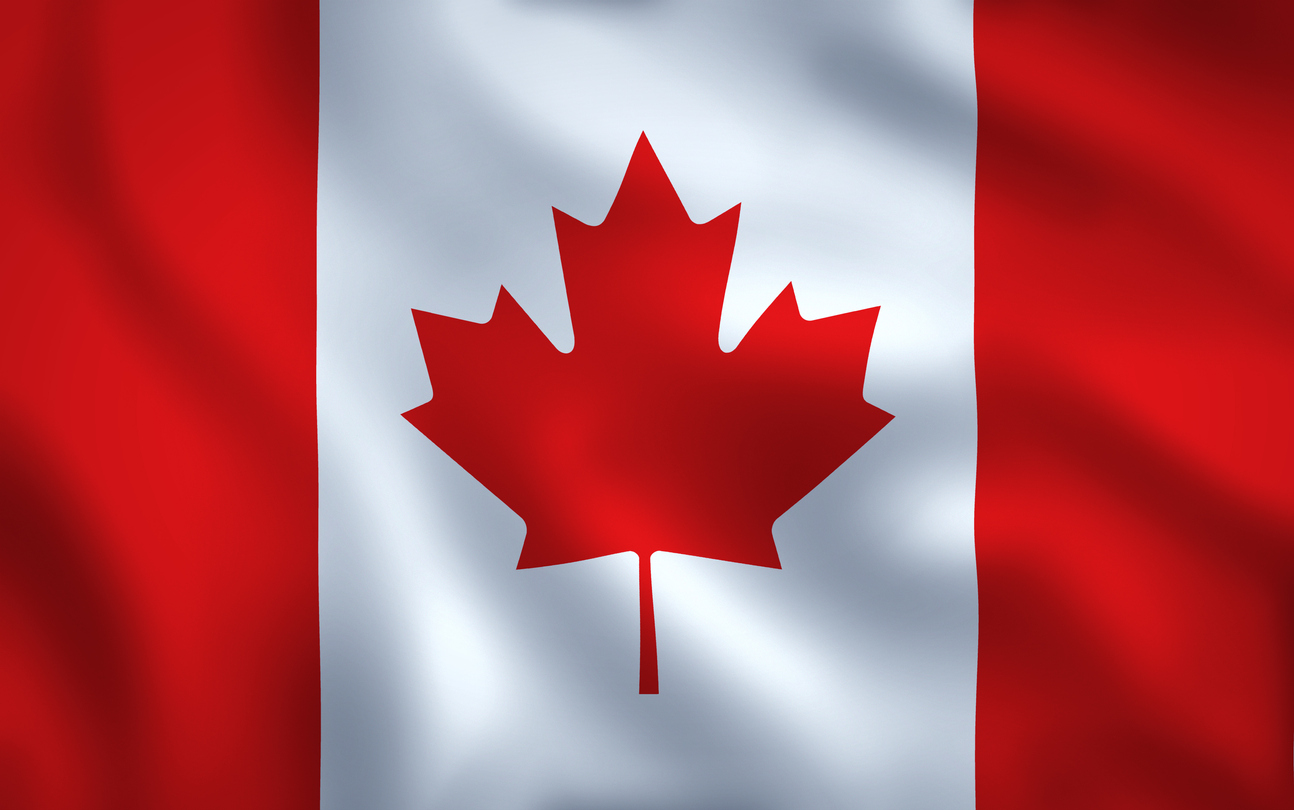 Canadian Flag Image Full Frame