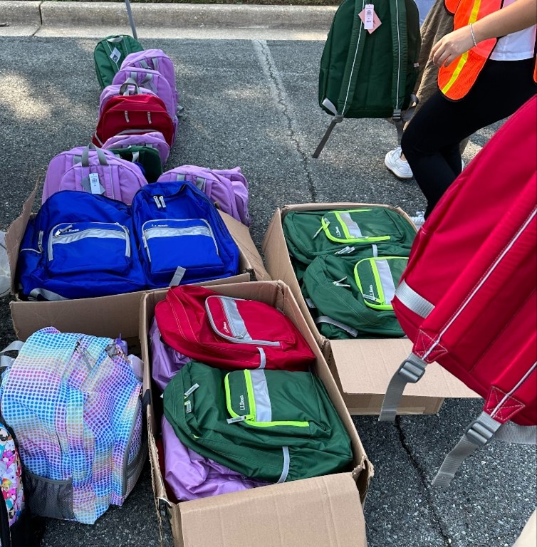 MCCH Backpack Donation - Lachman Consultants