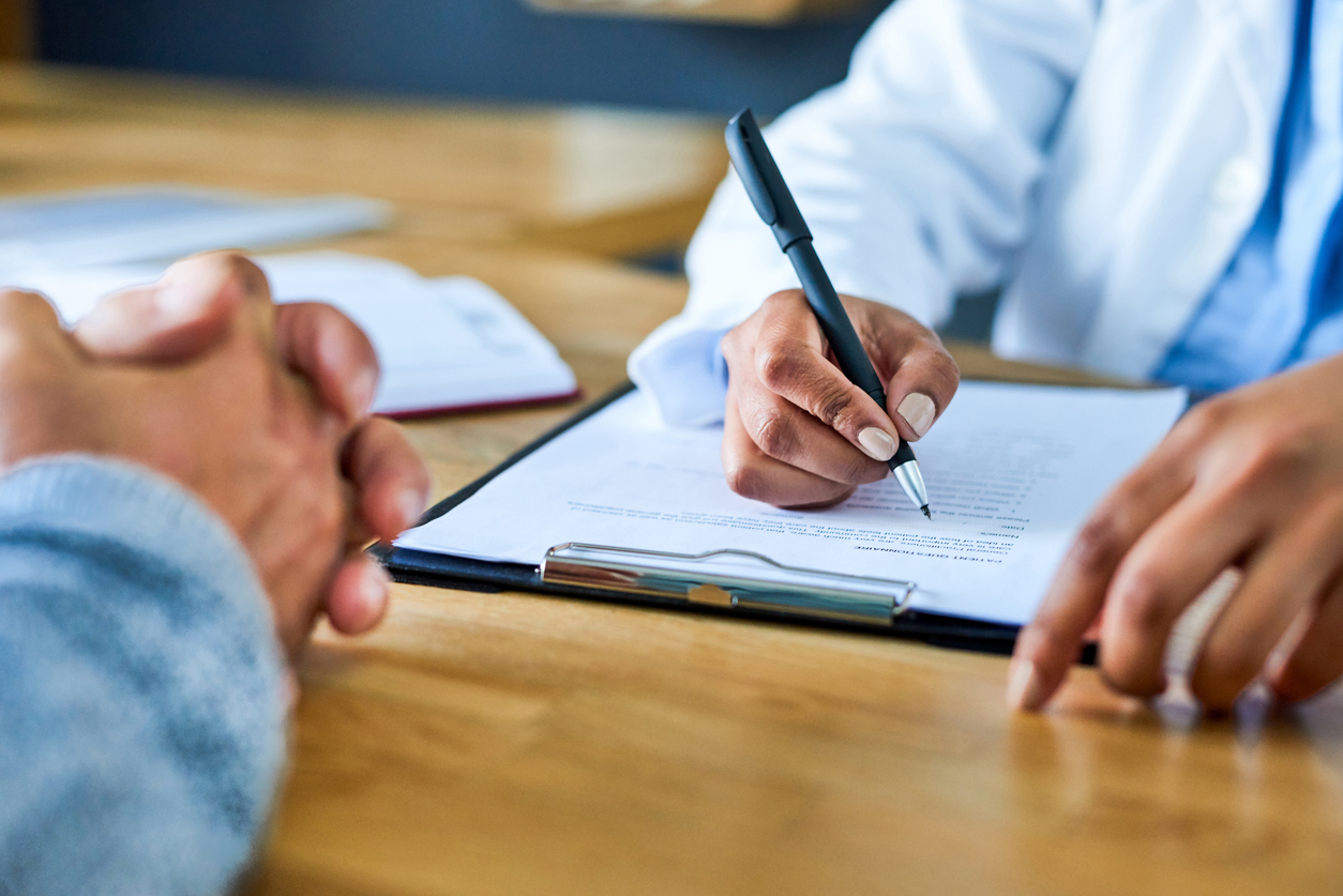 Compiling a thorough plan towards her patient's healing