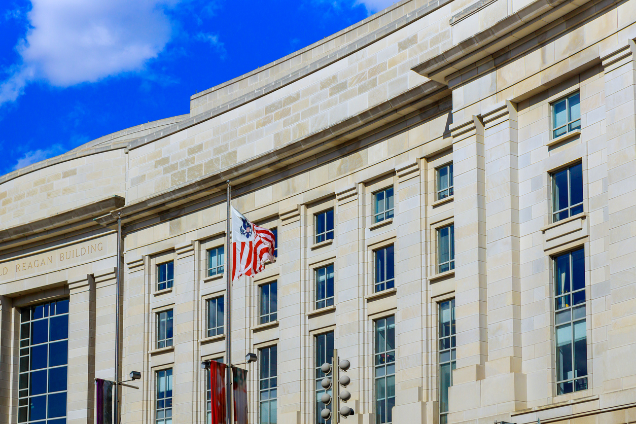 Reagan Building in Washington DC
