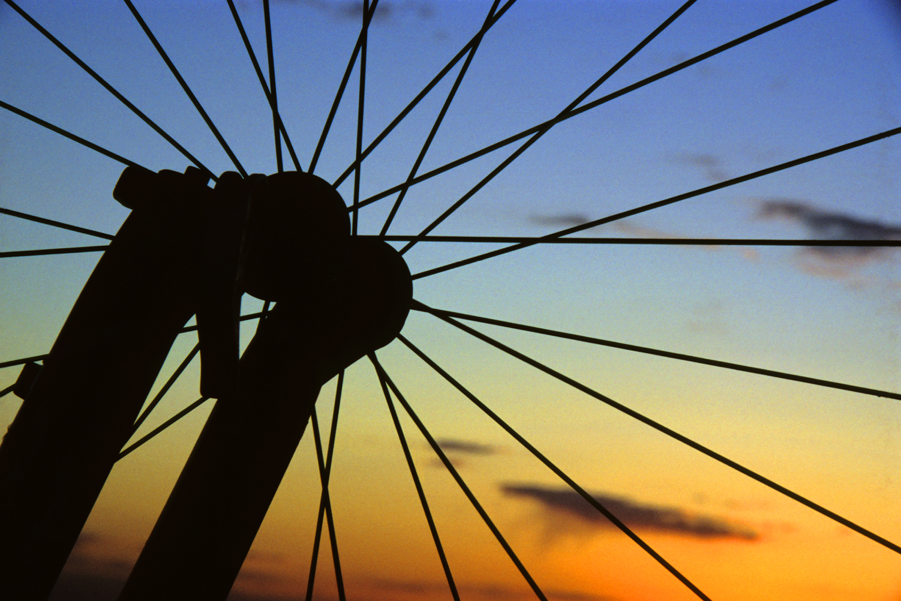 Spoke in a wheel